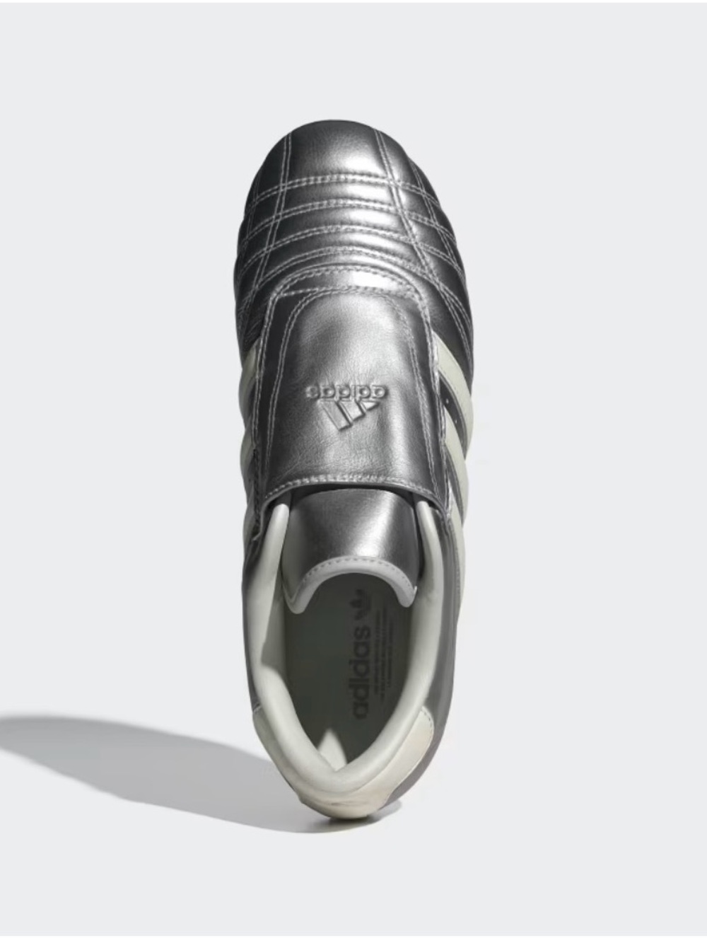 NWT Adidas Taekwondo Silver Metallic Women's Shoes JS4023 size 7.5 - Picture 3 of 16